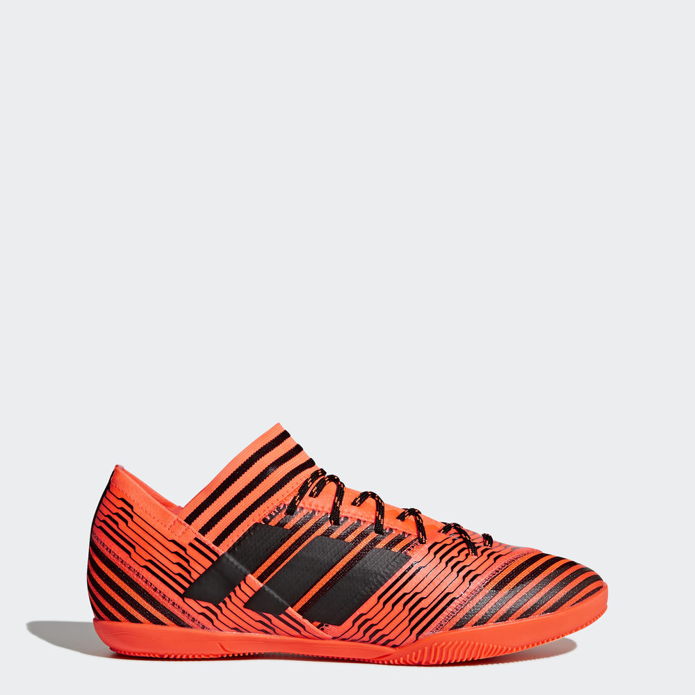 Adidas Nemeziz Tango 17.3 Indoor - ποδοσφαιρικα παπουτσια ανδρικα - Πορτοκαλι/Μαυρα/Κοκκινα,Μέγεθος: